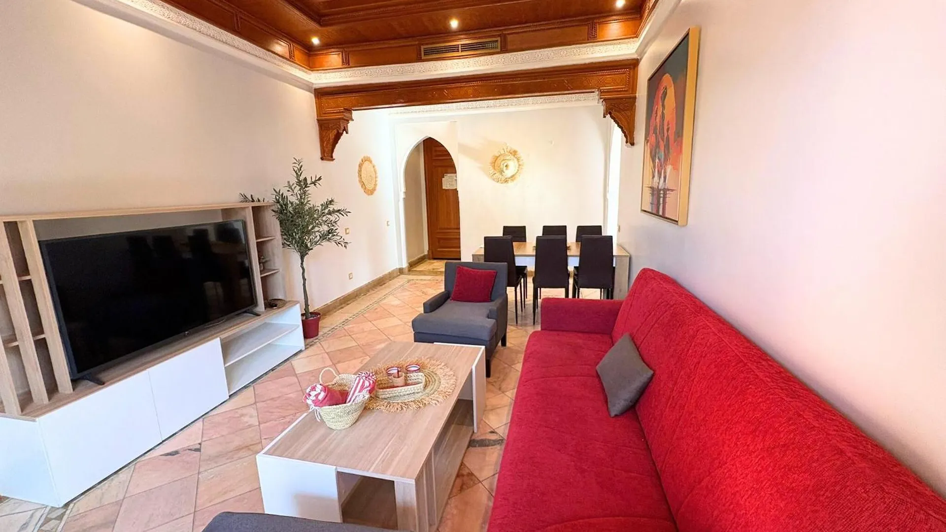 Appartement Standing Piscine La Palmeraie Marakéš
