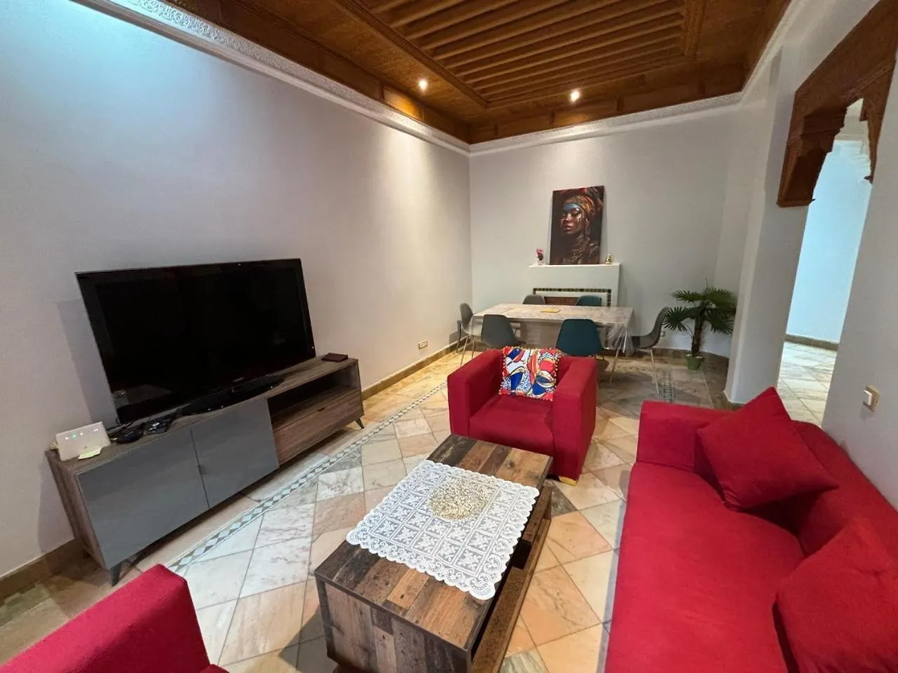Lägenhet Appartement Standing Piscine La Palmeraie Marrakesh Marocko